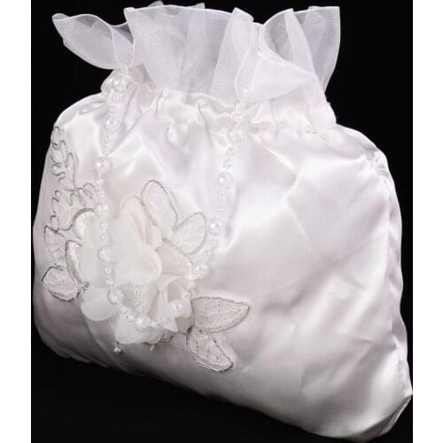 Elegant Fashion Bride Bridesmaid Wedding Flower Girl Dolly Bag Handbag