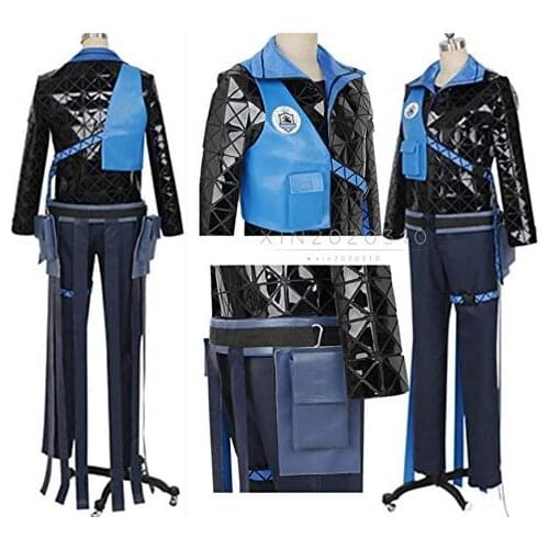 High Quality Twisted-Wonderland Hercules Idia Shroud Cosplay Costume