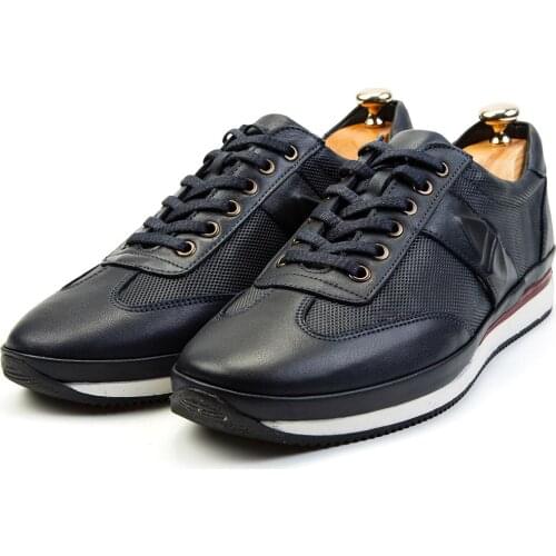 Ducavelli Stripe Genuine Leather Summer Men Shoes, Summer Shoes, Men Shoes, Genuine Leather Shoes, non slip shoes