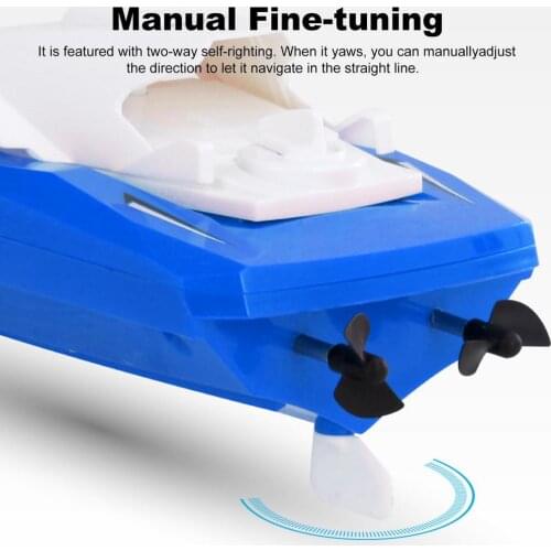 Remote Control Boat 2.4 GHz Adult Children Swimming Pool and Lake Toys Four-Channel Submarine Electric Boat Model