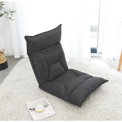UVR Single Small Sofa Lazy Sofa Tatami Bed Dormitory Computer Chair Bedroom Balcony Bay Window Chair Floor Office Chair Reading
