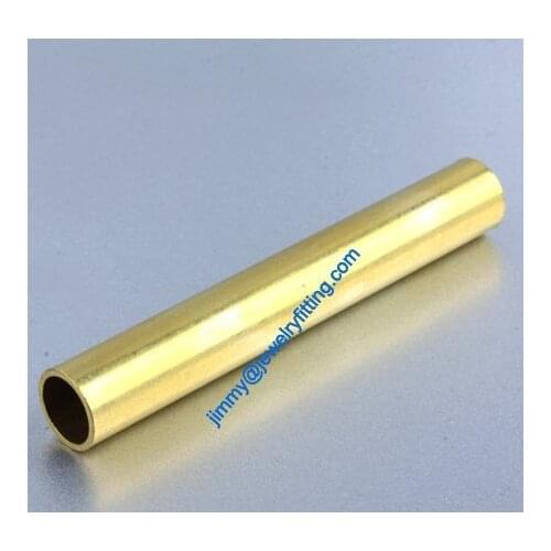 Copper Tube Conntctors Tubes jewelry findings 12*85mm ship free 500pcs copper tube Spacer beads