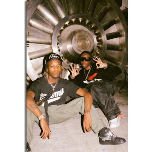 MT1310 Ian Connor Hip Hop Fashion Design Rapper Hip Hop Star Painting Art Poster Print Canvas Home Decor Picture Wall Print