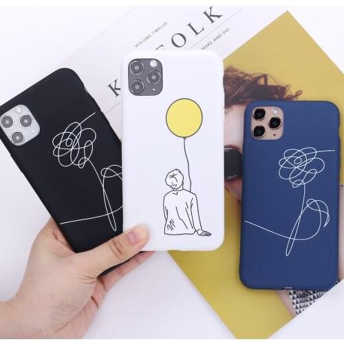 Love Yourself You Never Walk Alone Phone Cover For iPhone 12 11 Pro Max X XS XR Max 7 8 7Plus 8Plus 6S Soft Silicone Candy Case