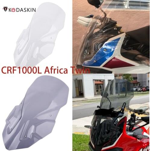 Motorcycle Wind Deflector Windscreen Windshield Fairing For Honda CRF1000L crf 1000l crf 1000 l Africa Twin 2016-2019