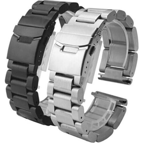 22mm 24mm 26mm Solid stainless steel watchband stainless steel bracelet watches Strap Accessories For PAM + Tool