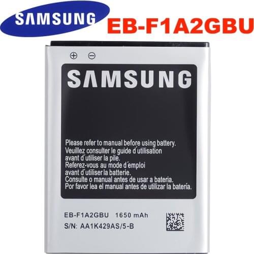 Samsung original Battery For Samsung Galaxy S2 i9100 i9108 i9103 I777 i9105 i9188 i9050 EB-F1A2GBU Replacement Phone Battery