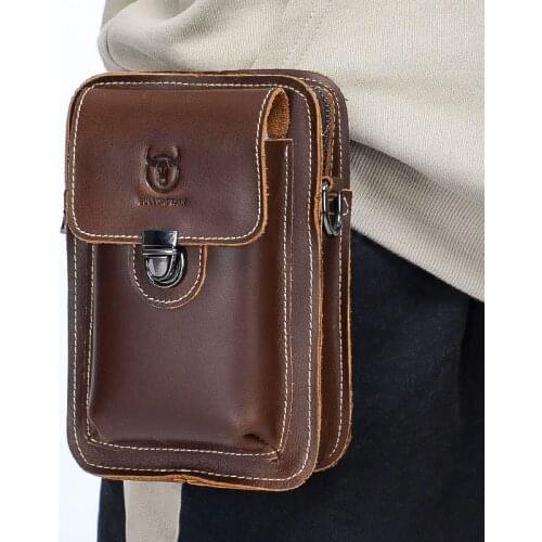 TopFight Men Women Waist Bags Casual Leather Crossbody Chest Bags Unisex Hip Bum Bag Travel Belt Bag Sport Purse Pocket