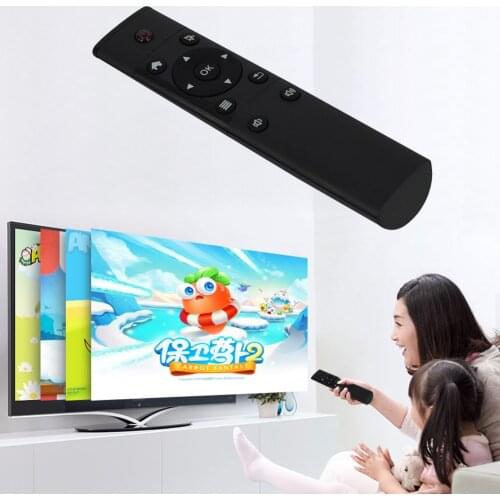 Universal FM4 Wireless Remote Control 2.4GHz With USB Receiver Replacement For Computer TV Projector For Smart Television Black