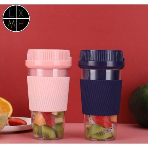 USB Rechargeable Blender Electric Kitchen Mixer Juicer Fruit Cup Small Portable mini Food Processor 40 seconds quick Juicing Cup