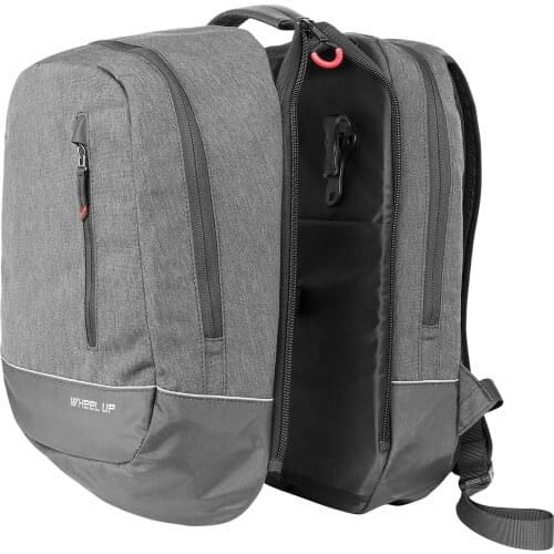 Waterproof Bicycle Bag Multifunctional Bike Pannier Backseat Rack Pouch Outdoor Cycling Bike Bag 30L Large Capacity Shoulder Bag