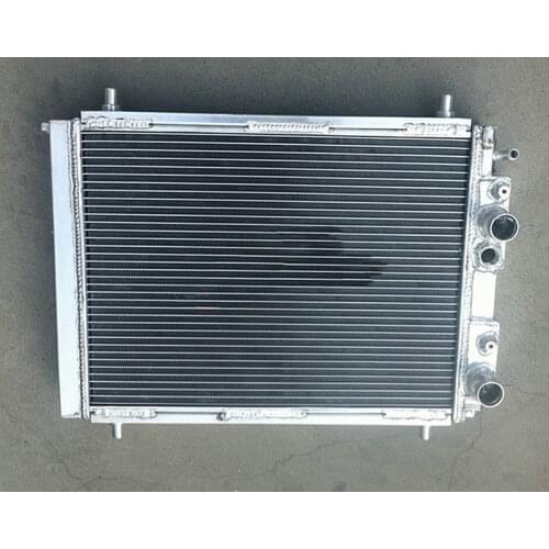 ALUMINUM RADIATOR For LANCIA DELTA HF INTEGRALE 8V/16V/EVO 2.0 TURBO 1987-1995 88 89 93 95 40MM 2 ROW