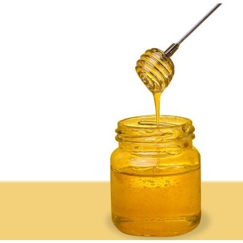 Stainless Steel For Tea Coffee Dessert 1Pc Honey Dipper Sticks Spiral Mixing Stick Honey Tools Long Handle