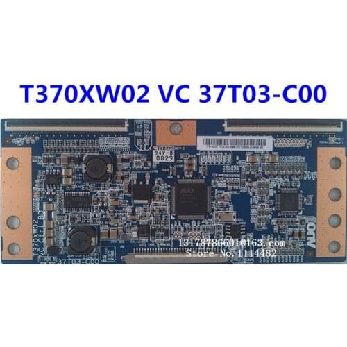 100% original T370XW02 VC 37T03-C00 LCD Logic board FOR connect with T-con connect board good test T370XW02 VC 37T03-C00