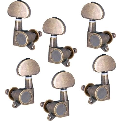 6pcs 3R 3L Electric Guitar String Pegs, Machine Heads Guitar String Tuner - Classic Guitar Parts