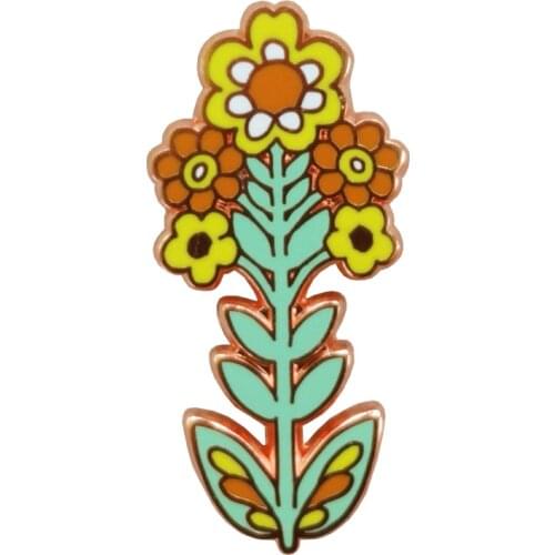 Flower Enamel Pin