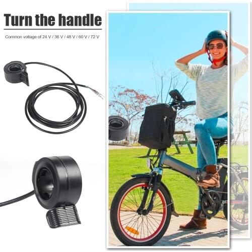 E-Bike Thumb Throttle Outdoor Cycle Biking Speed Control Finger Switch Entertainment for Electric Bicycle Bikes