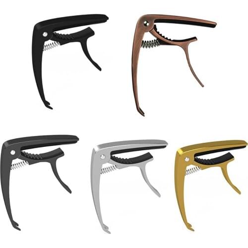 Guitar Capo Guitar Aluminium Alloy Metal Acoustic Classic Universal Capo Quick Change Clamp Key