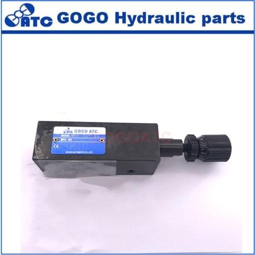 GOGO MRV-02P/03P/04P/06-P/A/B-K-1/2/3-B/C/H overflow valve throttle valve pressure reducing valve