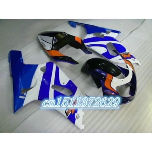 Motobike set fit for A GSXR600 GSXR750 K1 2001 2002 2003 blue white black fairings GSXR 600 750 01-03 fairing kit for SUZUKI