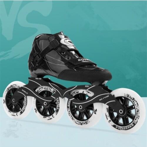 Skates inline skates speed skates skates single-row roller skates adult professional racing big wheel carbon fiber skates