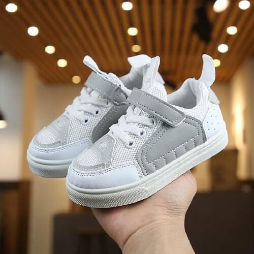 Spring Autumn Kids Shoes Baby Boys Girls Childrens Casual Sneakers Breathable Soft Anti-Slip Women Running Sports Size 21-39