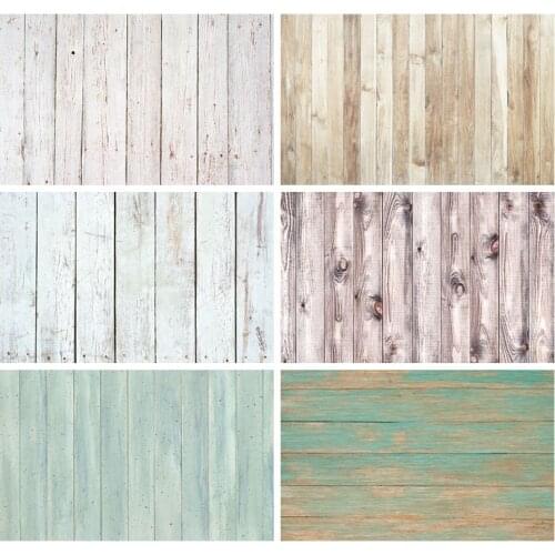 Diverse Color Grunge Wood Board Planks Wall business Scene Baby Shower Photo Backgrounds Photographic Backdrops For Photozone