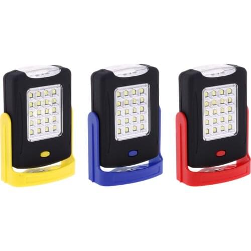 Magnetic LED Flashlight Outdoor Camping Travel Inspection Work Light Emergency Lighting