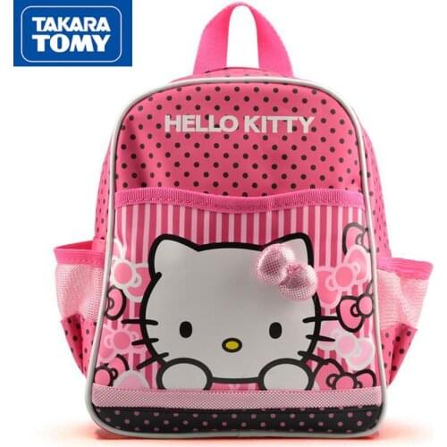 Takara Tomy Hellokitty Cute, Exquisite, Creative, Large Capacity Kindergarten Children Backpack