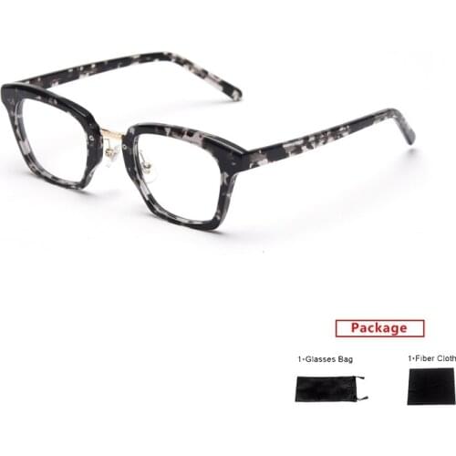 Mimiyou Acetate Square Glasses Frame Women High Quality Men Computer Eyewear Optical Myopia Eyeglasses Frame Brand Design Oculos