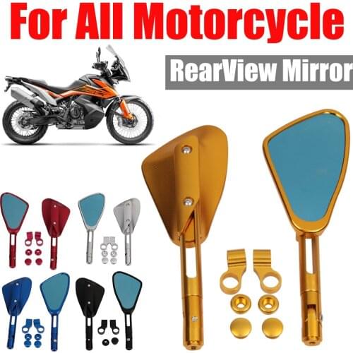Motorcycle Rearview Mirror Handlebar Rear View Mirror Side Mirrors For KTM 790 DUKE 790 390 125 250 200 1290 Duke 390 Duke390