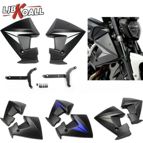 MT07 FZ07 ABS Plastic Radiator Side Panels Protector Cover Fairing For Yamaha MT-07 FZ-07 MT 07 FZ 07 2014 2015 2016 2017 2018