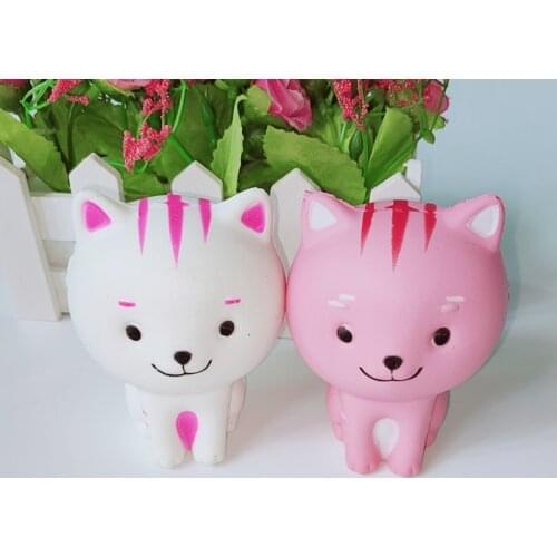New Fashion Cute Kawaii Small Cat Slow Rising Squeeze Toys Kids Gifts Anti Stress Toys Kitten Stress Relief Toy Decompression
