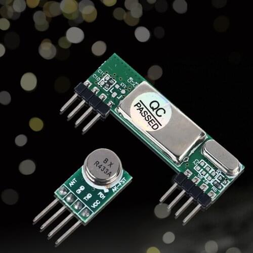 RXB6 433Mhz Superheterodyne Wireless Receiver Module + AK-FST small transmitting superheterodyne module receiving high sensitive