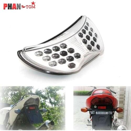 Motorcycle LED Rear Turn Signal Tail Stop Light Lamps Integrated For Honda CBR 600 CBR600 F4 1999 2000 99 00 F4I 2004 2005 2006