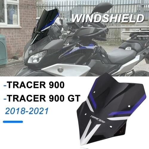 FOR YAMAHA TRACER 900 TRACER 900 GT 2018 2019 2020 2021 Motorcycle Windscreen Windshield Deflectors Wind Shield Screen Protector
