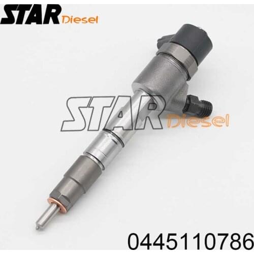 0 445 110 786 China Manufacturer Injector 0445110786 Auto Fuel System Injector 0445 110 786