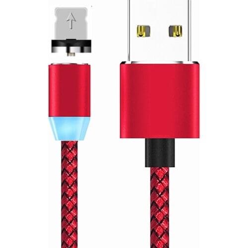 2M Magnetic Cable 8PIN Fast Charging Magnet Charger for iphone Xs MAX X XR 8 7 6 6S 5 5S IPOD NANO 7 Magnet cabl charger adapte