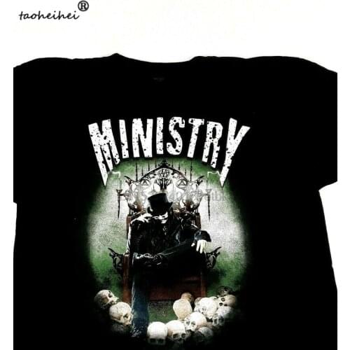 Ministry 2015 Tour Shirt Deadstock From Beer To Eterna Band T-Shirt