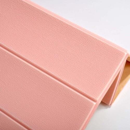 3D Wall Stickers Brick stone pattern Waterproof Wood grain wall sticker3D Wallpaper Sticker For Kids Room Kitchen Living Room