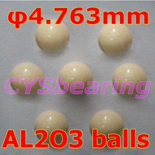 4.763mm Al2O3 Alumina Oxide Bearing Balls