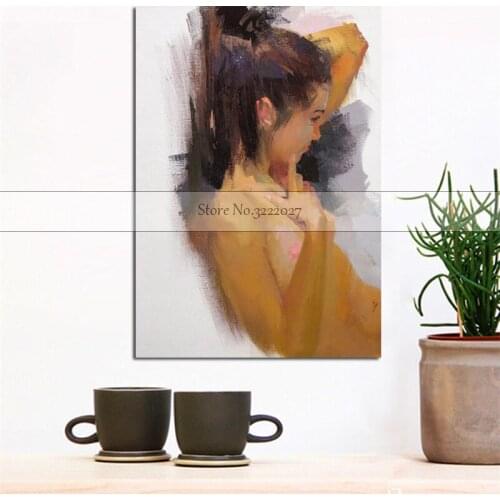 Classic Artist Pablo P Abstract Large Size Poster Wall Art Picture 100%Handpainted Canvas Painting Nordic Home Decor Living Room