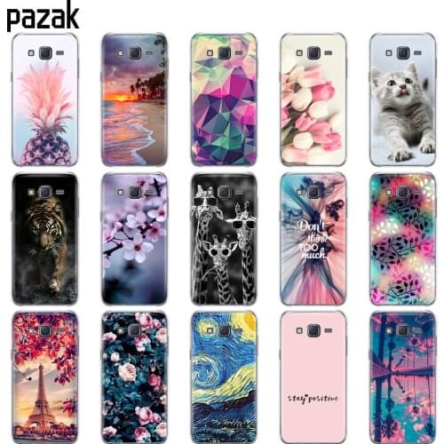 Case For Samsung Galaxy J5 SM-J500F case coque Silicone Phone cover on for Samsung J5 2015 bumper Painted Shells Bags Fundas
