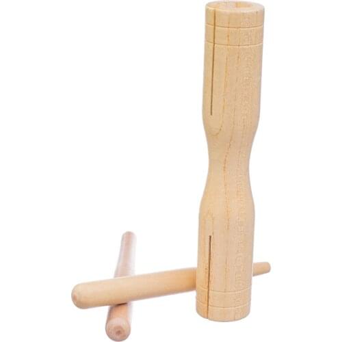 Double Sound Tube Rhythm Stick Percussion Instruments Baby Musical Toys Learning Education Classic Toys for Children Xmax Gift