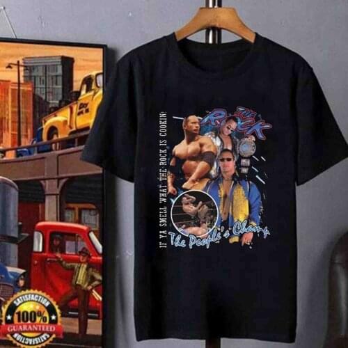 The Rock Wrestling Tshirt The Rock Tribal Bull T Shirt Vintage Style The Rock Wrestling Tee Shirt The Rock t shirt