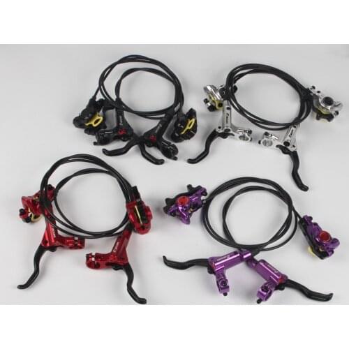 HB-875 MTB Bicycle Hydraulic Disc Brake Set Mountain Bikes Road Bicycle Disc Brake +2pcs Rotors