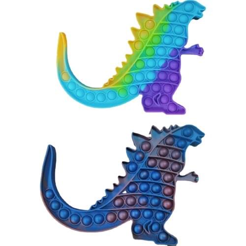 Fidget Toys Pot it Dinosaur Bubble Sensory Toy Kids Silicone Stress Reliever Toys Squeeze Sensory fidget