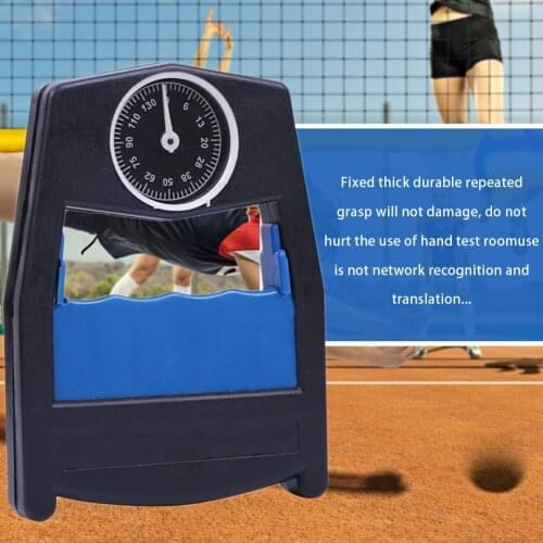 Strength Measurement Meter Physical Muscle Clamp Force Meter Ergonomic Design Adjustable Grip Meter