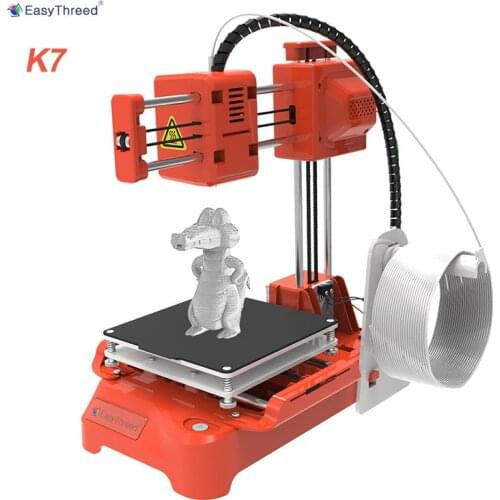 Easythreed K7 Desktop Mini 3D Printer 100*100*100mm Printing Size for Children Student Household Education