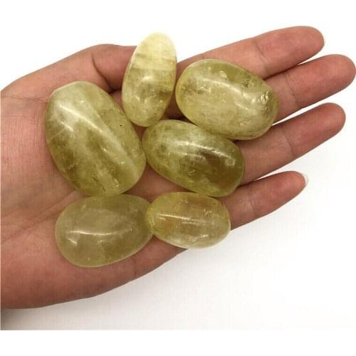 Wholesale 100g Natural Tumbled Citrine Yellow Quartz Crystal Stones Healing Reiki Decor Natural Quartz Crystals